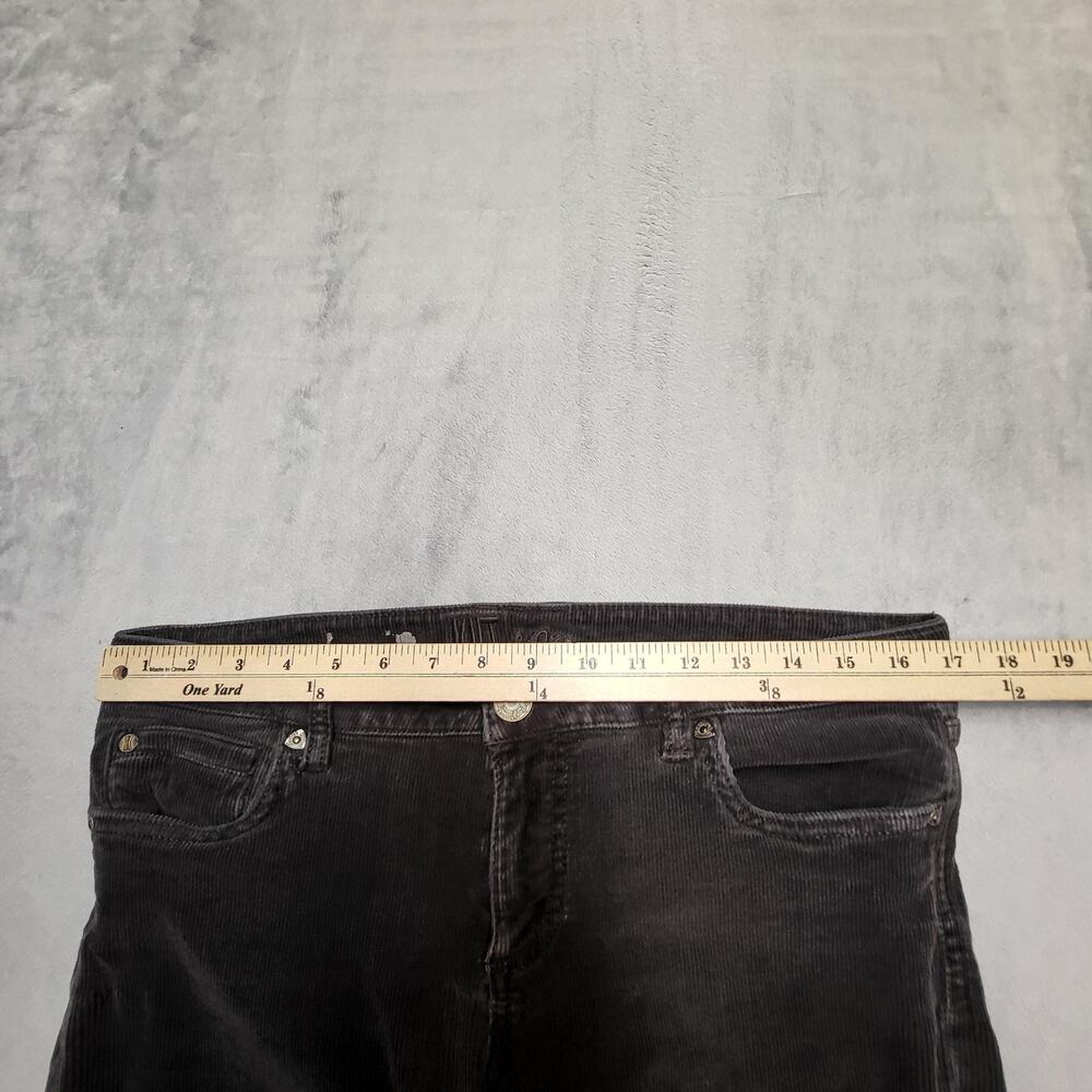 KUT From The Kloth Pants Womens 12 Brown Flared Corduroy Chino Stretch - Picture 8 of 10